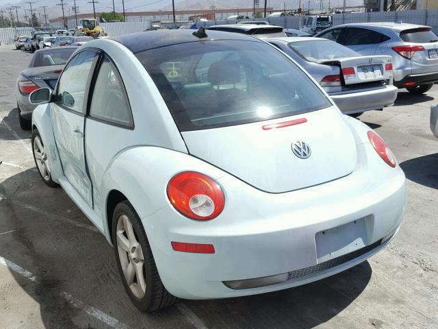 3VWRG3AG7AM030768 - 2010 VOLKSWAGEN NEW BEETLE 蓝色 照片 3