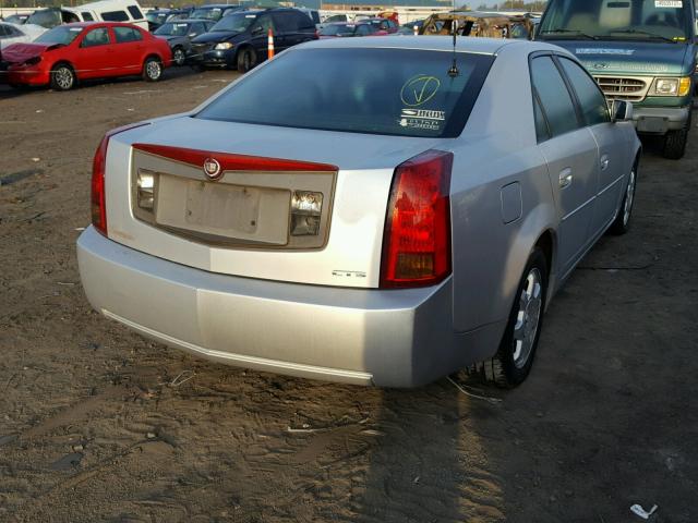 1G6DM57N530152948 - 2003 CADILLAC CTS SILVER photo 4