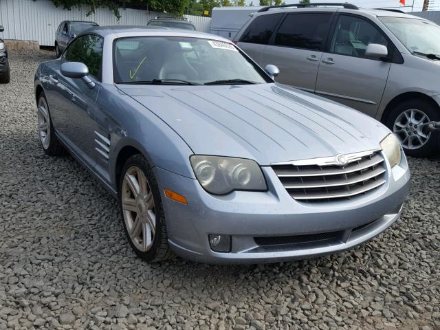 1C3AN69L35X037066 - 2005 CHRYSLER CROSSFIRE BLUE photo 1