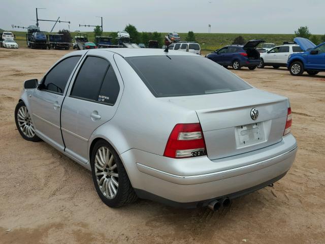 3VWSE69M84M011492 - 2004 VOLKSWAGEN JETTA GLS SILVER photo 3