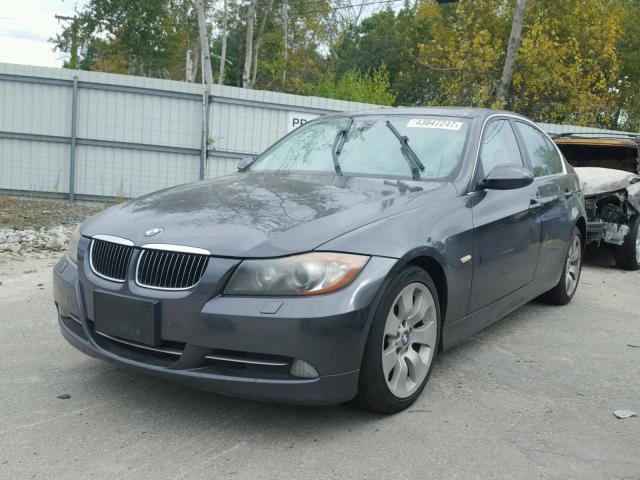 WBAVD53568A285451 - 2008 BMW 335 XI GRAY photo 2