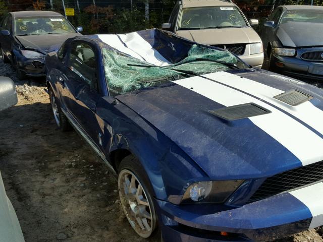 1ZVHT88S885166437 - 2008 FORD MUSTANG SH BLUE photo 10