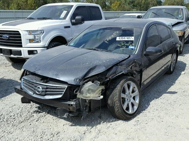 1N4BA41E78C807896 - 2008 NISSAN MAXIMA SE CHARCOAL photo 2