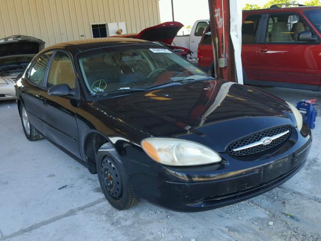 1FAFP55U92G110754 - 2002 FORD TAURUS SES BLACK photo 1