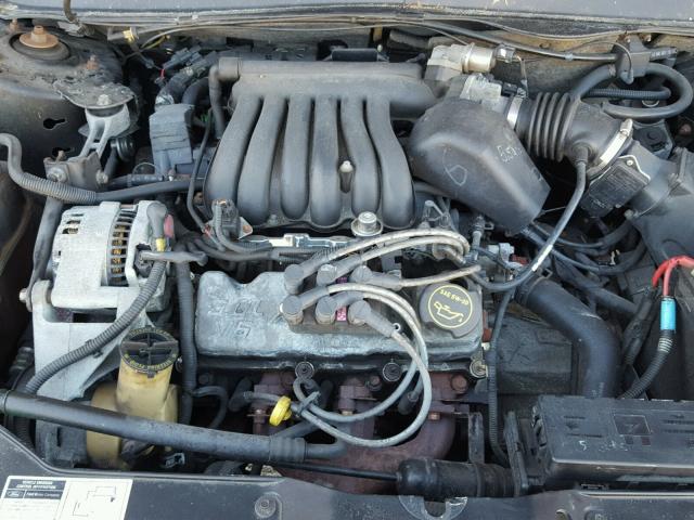 1FAFP55U92G110754 - 2002 FORD TAURUS SES BLACK photo 7