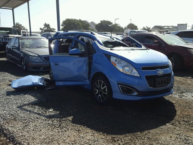 KL8CF6S90DC569633 - 2013 CHEVROLET SPARK 2LT BLUE photo 1