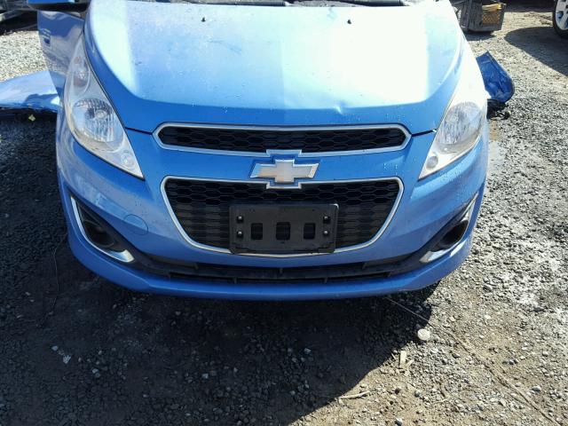 KL8CF6S90DC569633 - 2013 CHEVROLET SPARK 2LT BLUE photo 9