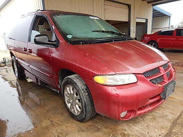 1B4GP44G5XB549567 - 1999 DODGE GRAND CARA RED photo 1