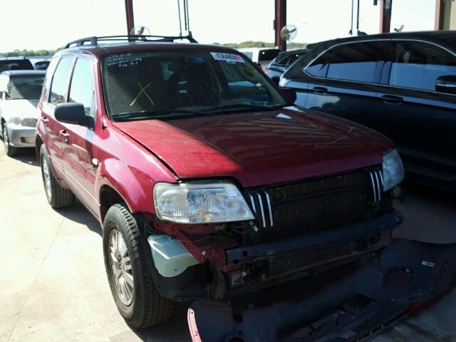 4M2CU81107KJ14080 - 2007 MERCURY MARINER LU BURGUNDY photo 1