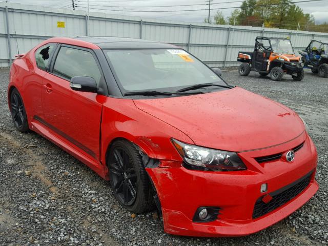JTKJF5C71D3050069 - 2013 TOYOTA SCION TC 红色 照片 1