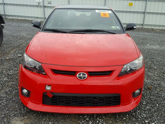 JTKJF5C71D3050069 - 2013 TOYOTA SCION TC 红色 照片 7