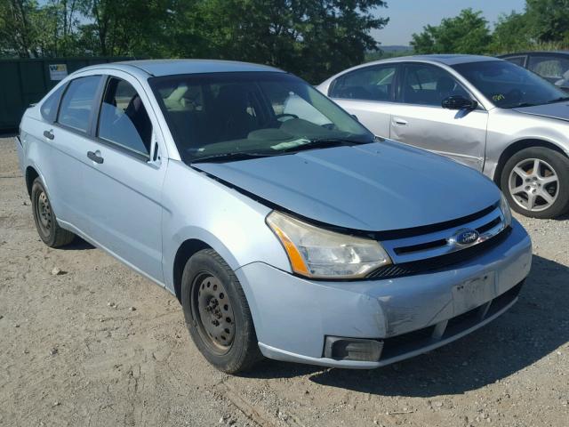 1FAHP34NX8W266288 - 2008 FORD FOCUS S/SE BLUE photo 1