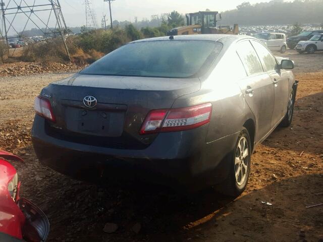 4T1BF3EKXBU739404 - 2011 TOYOTA CAMRY BASE GRAY photo 4