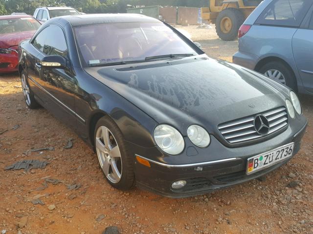 WDBPJ75J03A036371 - 2003 MERCEDES-BENZ CL 500 BLACK photo 1