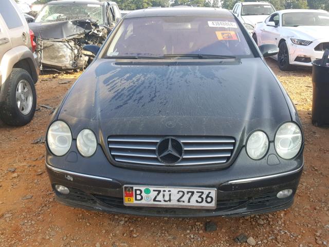 WDBPJ75J03A036371 - 2003 MERCEDES-BENZ CL 500 BLACK photo 9