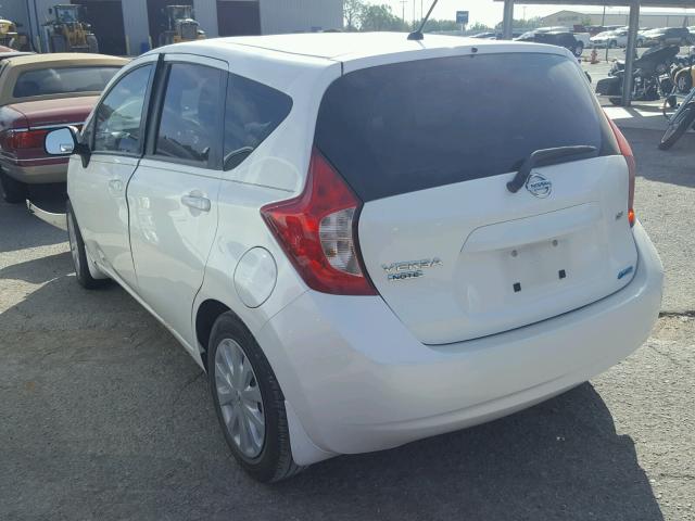 3N1CE2CP3EL431285 - 2014 NISSAN VERSA NOTE WHITE photo 3