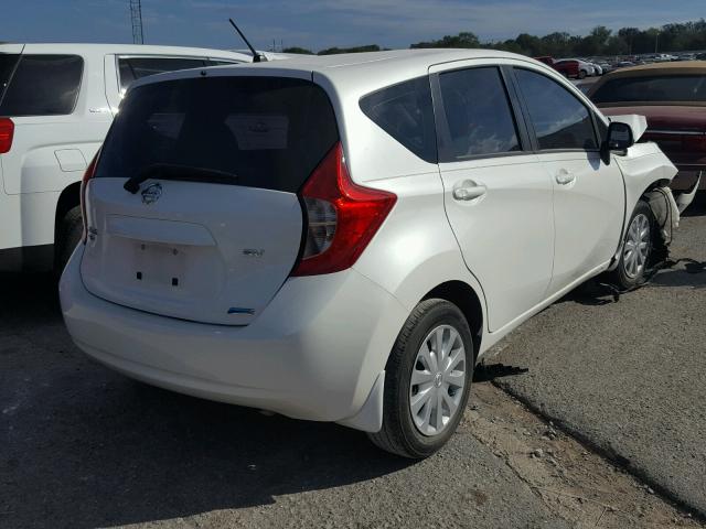 3N1CE2CP3EL431285 - 2014 NISSAN VERSA NOTE WHITE photo 4