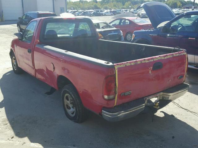 2FTRF17214CA88168 - 2004 FORD F-150 HERI RED photo 3