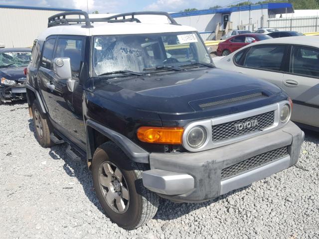 JTEBU11F670037257 - 2007 TOYOTA FJ CRUISER BLACK photo 1