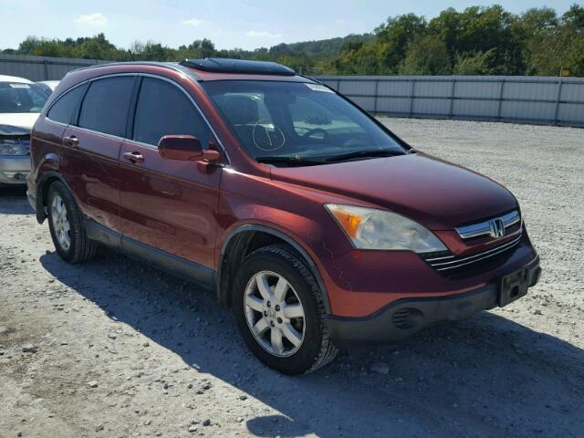 JHLRE38748C040400 - 2008 HONDA CR-V EXL RED photo 1