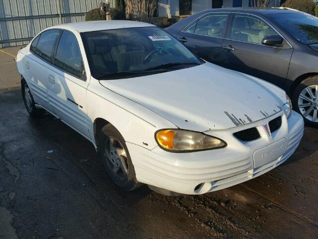 1G2NE52E4XM785689 - 1999 PONTIAC GRAND AM WHITE photo 1