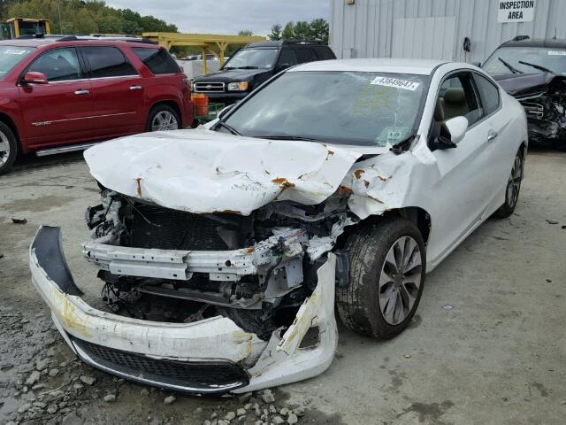 1HGCT1B31FA010039 - 2015 HONDA ACCORD LX- WHITE photo 2