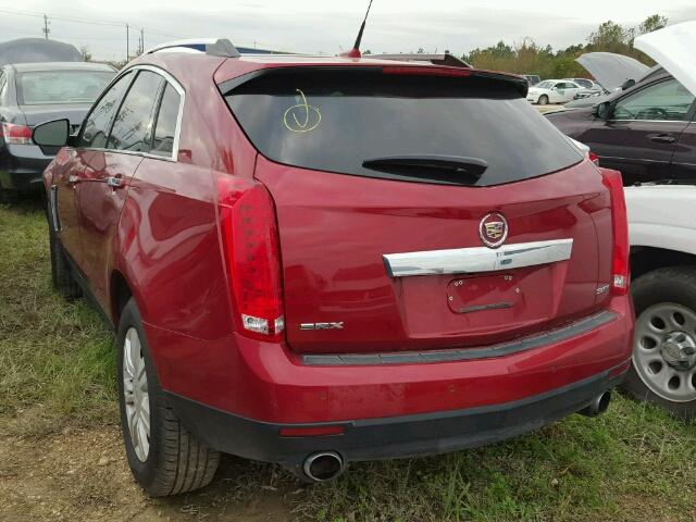 3GYFNCE32DS615500 - 2013 CADILLAC SRX LUXURY RED photo 3