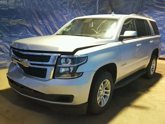 1GNSCBKC1HR136798 - 2017 CHEVROLET TAHOE SILVER photo 2