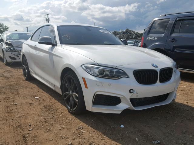 WBA1J9C54GV696725 - 2016 BMW M235XI WHITE photo 1