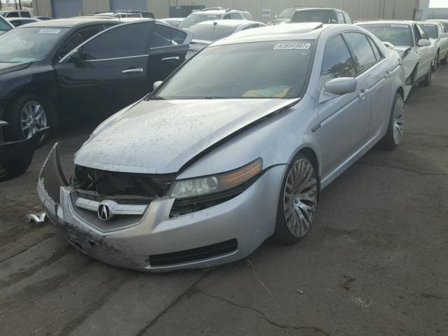 19UUA66205A002831 - 2005 ACURA TL GRAY photo 2