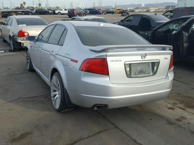 19UUA66205A002831 - 2005 ACURA TL GRAY photo 3