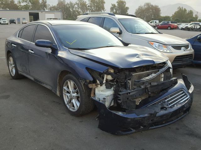 1N4AA51E89C827027 - 2009 NISSAN MAXIMA S BLUE photo 1