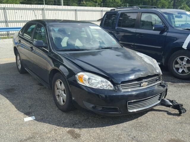 2G1WG5EKXB1257924 - 2011 CHEVROLET IMPALA LT BLACK photo 1