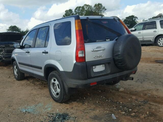 SHSRD78513U144384 - 2003 HONDA CR-V LX SILVER photo 3