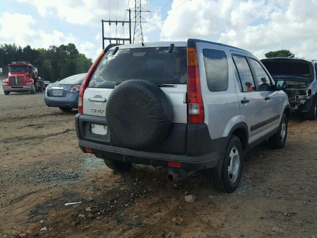 SHSRD78513U144384 - 2003 HONDA CR-V LX SILVER photo 4