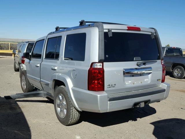 1J8HG58P57C595877 - 2007 JEEP COMMANDER 银色 照片 3