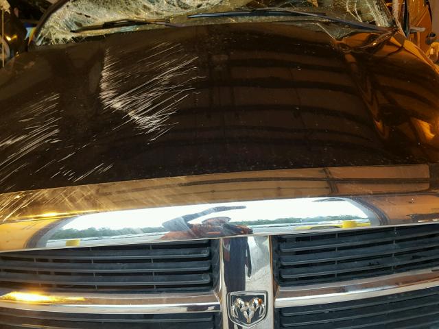 3D7KS19D26G154458 - 2006 DODGE RAM 1500 BLACK photo 7