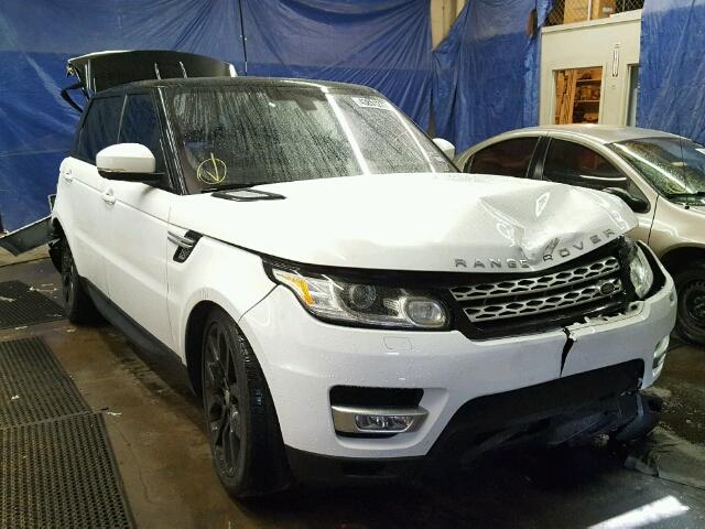 SALWR2EF9GA597378 - 2016 LAND ROVER RANGE ROVE WHITE photo 1