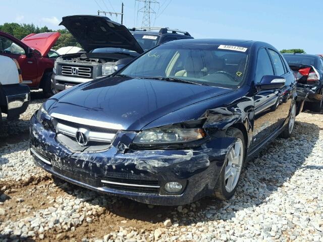 19UUA66208A028740 - 2008 ACURA TL BLUE photo 2