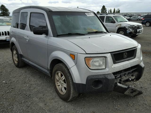 5J6YH28736L003842 - 2006 HONDA ELEMENT EX SILVER photo 1