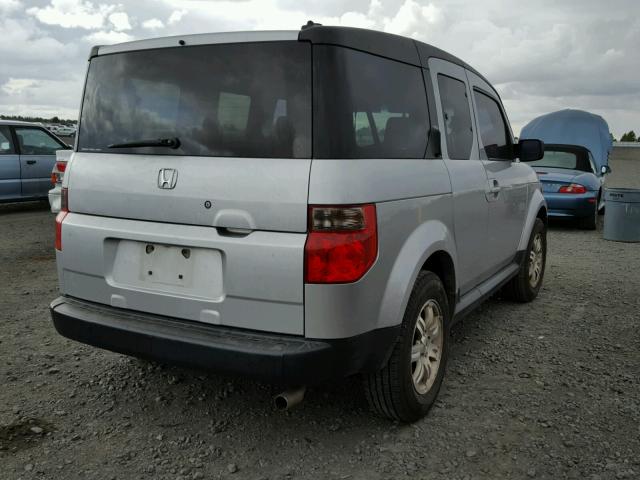 5J6YH28736L003842 - 2006 HONDA ELEMENT EX SILVER photo 4