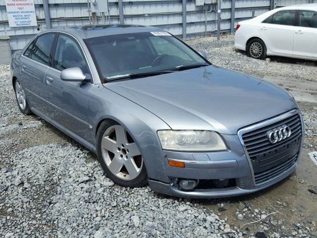 WAULL44E46N019726 - 2006 AUDI A8 4.2 QUA SILVER photo 1