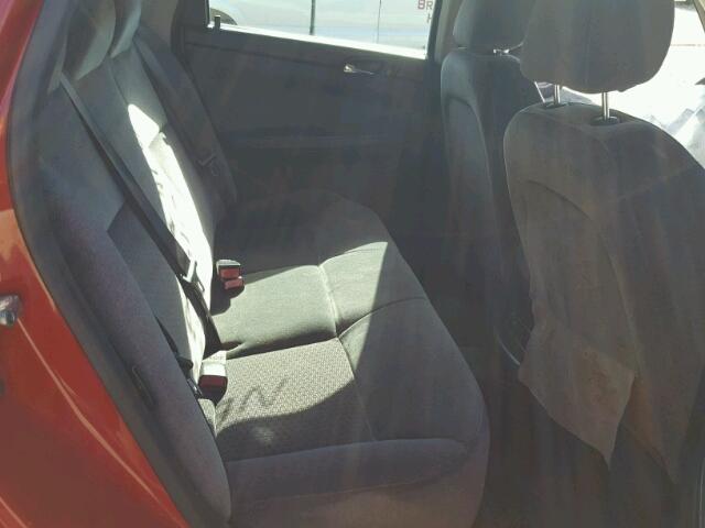 2G1WT55N689160655 - 2008 CHEVROLET IMPALA 红色 照片 6