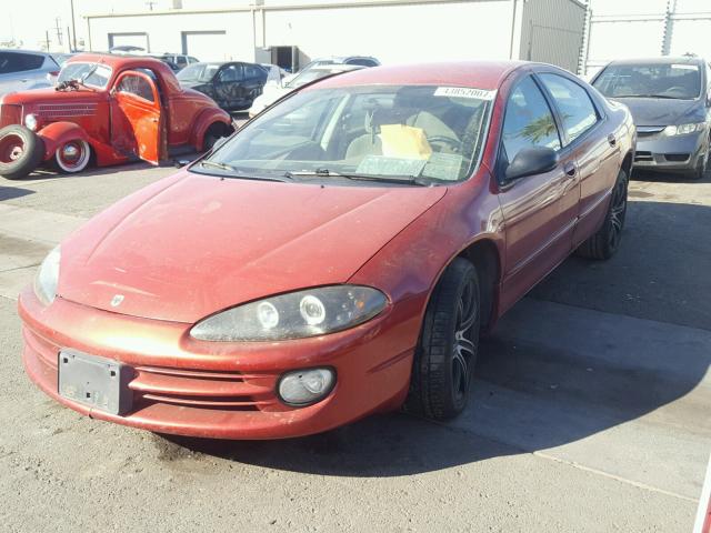 2B3HD56G64H662029 - 2004 DODGE INTREPID E RED photo 2