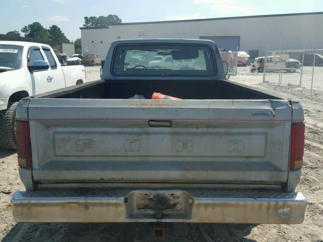 1FTHX251XEKB15146 - 1984 FORD F250 SILVER photo 6