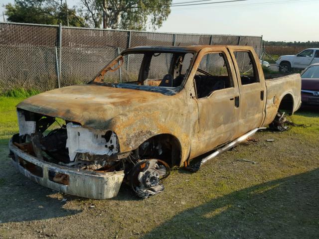 1FTSW21595EA94984 - 2005 FORD F250 SUPER BURN photo 2