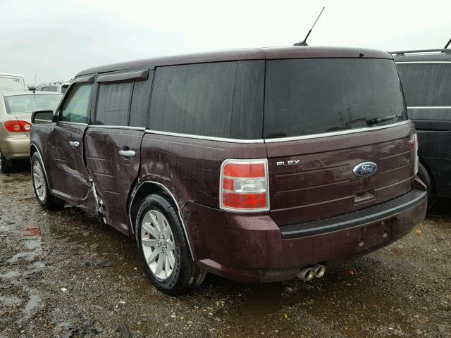 2FMGK5CC5BBD04479 - 2011 FORD FLEX SEL იასამნისფერი ფოტო 3