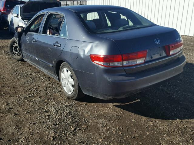 1HGCM56493A110800 - 2003 HONDA ACCORD GRAY photo 3