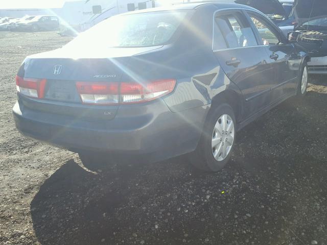 1HGCM56493A110800 - 2003 HONDA ACCORD GRAY photo 4