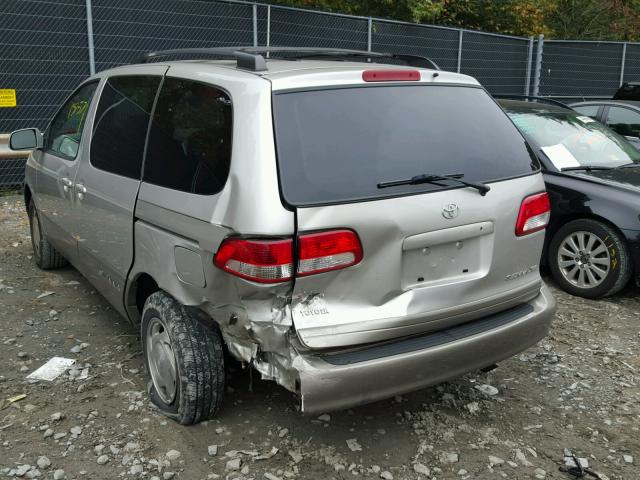 4T3ZF13C83U530170 - 2003 TOYOTA SIENNA LE GRAY photo 3